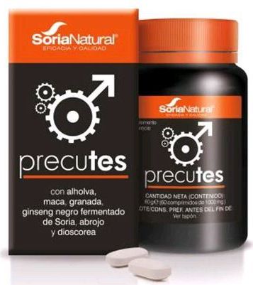 Soria - Precutes Tabletten - 60 Stuks - L-arginine