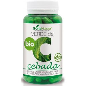 Soria Natural - Verde de Cebada - Capsules - 100% Plantaardig - Voedingssupplement