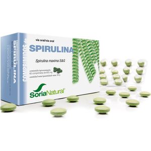 Soria 18-s Spirulina Maxima 60 Tabletten  -  Soria Bel