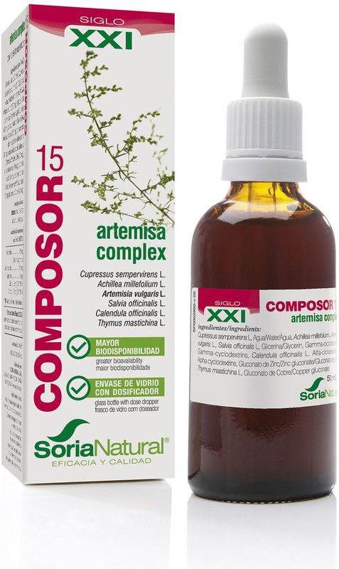 Soria Natural Composor 15 artemisia complex xxl 50ml