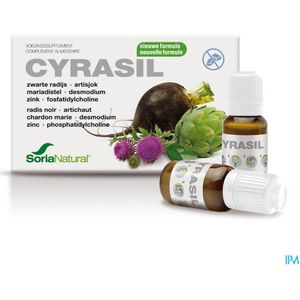 Soria - Cyrasil - Voedingssupplement - 14 Ampullen - Plantaardige Ingrediënten