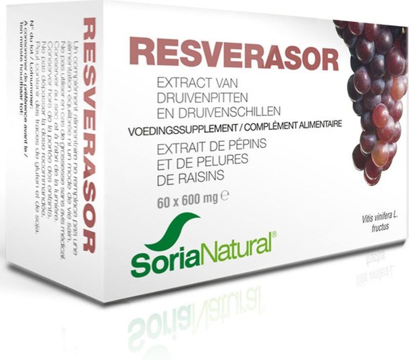 Soria Natural Resverasor Ultra Opc-mix Tabletten 60st