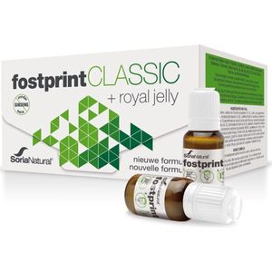 Soria Natural - Fost Print Classic - Energiedrank - 20 Flesjes - Natuurlijke Ingrediënten