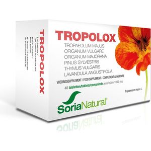 Soria Natural Tropolox Tabletten