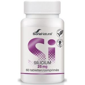 Soria Natural Silicium 25mg 60 Tabletten