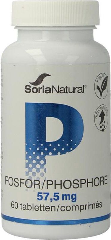 Soria Natural - Fosfor 57,5mg - Mineralenpreparaat - 2 Tabletten