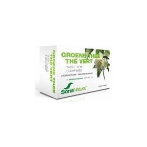 Soria Natural Groene Thee 600mg Tabletten 60st