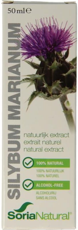 Soria Natural - Silybum Marianum Extract - Kruidenpreparaat - 50ml