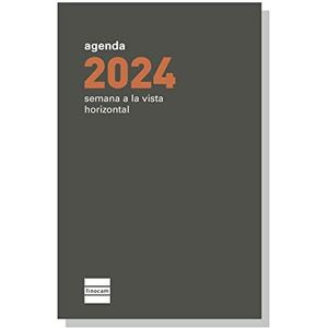 Finocam - Jaarlijkse vervanging 2024 Platte Week Horizontaal Uitzicht Januari 2024 - December 2024 (12 maanden) Spaans