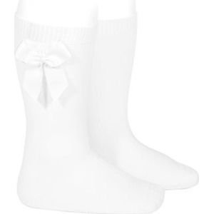 Condor Kniesokken m. Vlinderdas - Wit - Condor - 3-6 mnd - Sokken