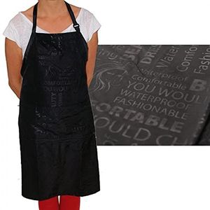 Eurostil Zwart schort, 475 g