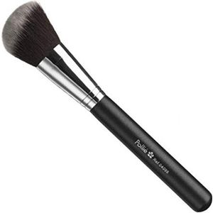 EUROSTIL Kabuki Penseel, 1 stuk, uniseks, volwassenen, zwart, eenheidsmaat, Zwart, Único