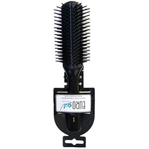 EUROSTIL Uniseks, PUA PLASTICO CEPILLO 1UN borstel, alleen zwart, zwart, Zwart, Only