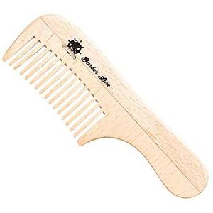 Eurostil Madera Peine Mango 10 Cm. Barba - Bigote 1Un