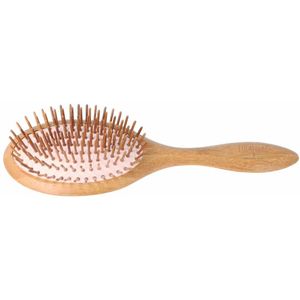 Eurostil - Brush Eurostil Bamboo - Haarborstel - Oval - Bamboo