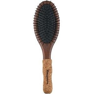 Regincós - Ovale nylon borstel 10 rijen Houten borstels