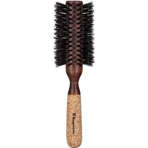 Haarborstel - Ronde - Natuurlijke Haren - Kurken Handvat