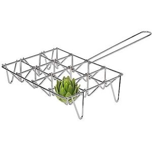 Sauvic 02615-groentegrillrooster voor 6 en