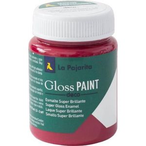 La Pajarita La Pajarita Glans Verf 75ml Keizers Rood.