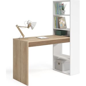 CaliCosy - Omkeerbaar Bureau - 120 cm - Neutraal Design - Gemelamineerd