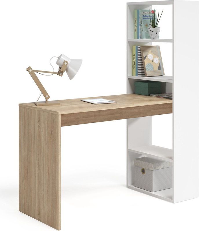 CaliCosy - Omkeerbaar Bureau - 120 cm - Neutraal Design - Gemelamineerd