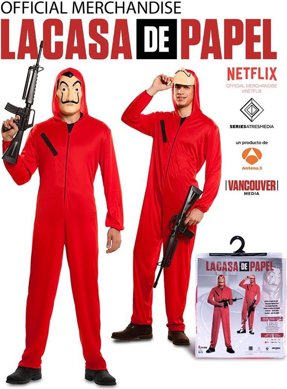 Casa de Papel™ kostuum voor volwassenen - Volwassenen kostuums