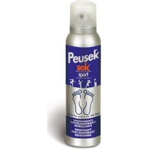 Peusek SEK Sport, 3-in-1, deodorant-lotion, antitranspirant en voetverfrissende spray, 150 ml