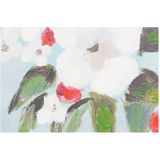 Schilderij DKD Home Decor CU-181694 Canvas Boeddha Orientaals (140 x 3 x 140 cm) (2 pcs)
