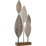 Decoratieve figuren DKD Home Decor Bamboe Ijzer Lakens (33 x 10 x 81 cm)