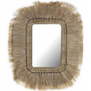 Wandspiegel dkd home decor Naturglas Jute (50 x 2 x 60 cm)