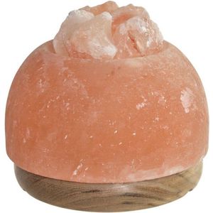 Leuchtdekoration Dkd Home Decor orange Salz 15 w 16 x 16 x 18 cm