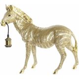 Bureaulamp DKD Home Decor Zebra Gouden 220 V 50 W Modern (55 x 22 x 51 cm)