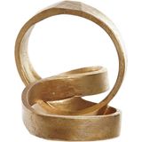 Decoratieve figuren DKD Home Decor Gouden Abstract 24 x 16 x 18 cm