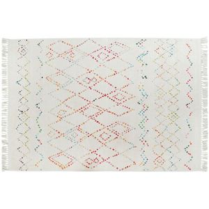 DKD Home Decor - Tapijt - Wit Multicolour - 120 x 180 cm