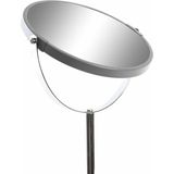 Spiegel DKD Home Decor Dubbelzijdig Ziverachtig Grijs Metaal Oranje Aluminium (18,5 x 15 x 34,5 cm) (2 Stuks)