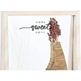 DKD Home Decor - Wandspiegel - Wit - MDF - 2 Stuks - Cottage