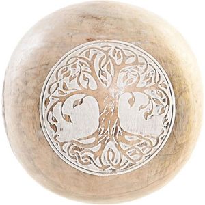 Decoratieve figuren DKD Home Decor Mangohout (13 x 13 x 13 cm)