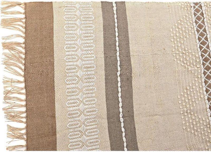 Teppich DKD Home Decor Braun Polyester Baumwolle (117 x 198 x 0,7 cm)