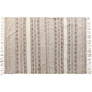 Tapijt DKD Home Decor Franjes Boho Polyester Katoen (120 x 180 cm)