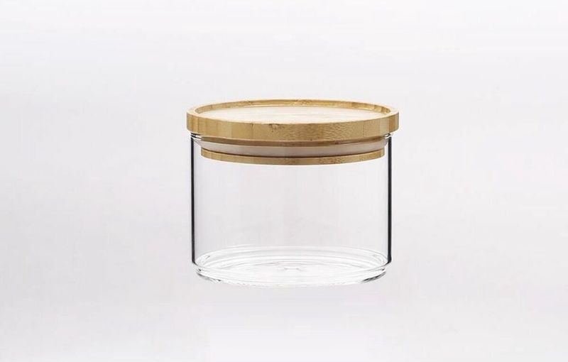 DKD Home Decor - Set van 3 Potjes - 10 x 10 x 7,5 cm