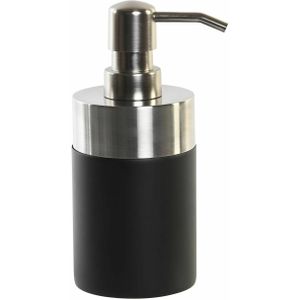 Items Zeeppompje/dispenser - zwart - klassiek - polyresin - 9 x 17 cm