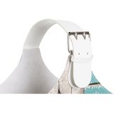 DKD Home Decor - Tijdschriftenrek - Multicolour - Karton - Set van 2