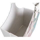 DKD Home Decor - Tijdschriftenrek - Multicolour - Karton - Set van 2