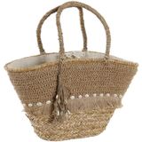 Strandtas DKD Home Decor 53 x 15 x 51,5 cm Natuurlijk Zeegras