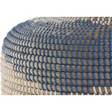 Vase Dkd Home Decor natur mediterran blau 40 x 40 x 48 cm