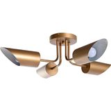 Deckenleuchte dkd home decor gold Metall 50 w 70 x 70 x 20 cm