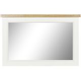 DKD Home Decor - Wandspiegel - Bruin - Beige - Kristal