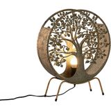 Esprit - Bureaulamp - Goud - Metaal - Boomstructuur - E27