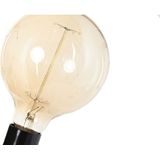 Home ESPRIT - Bureaulamp - Zwart - Hars - 50 W - 220 V