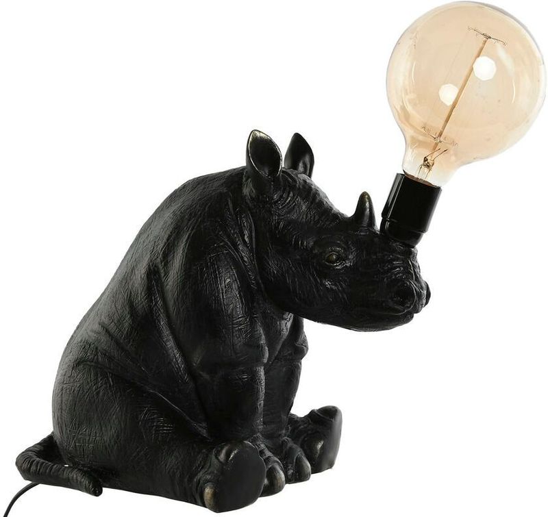 Home ESPRIT - Bureaulamp - Zwart - Hars - 50 W - 220 V